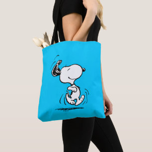 Peanuts   Snoopy Happy Dance Tote Bag