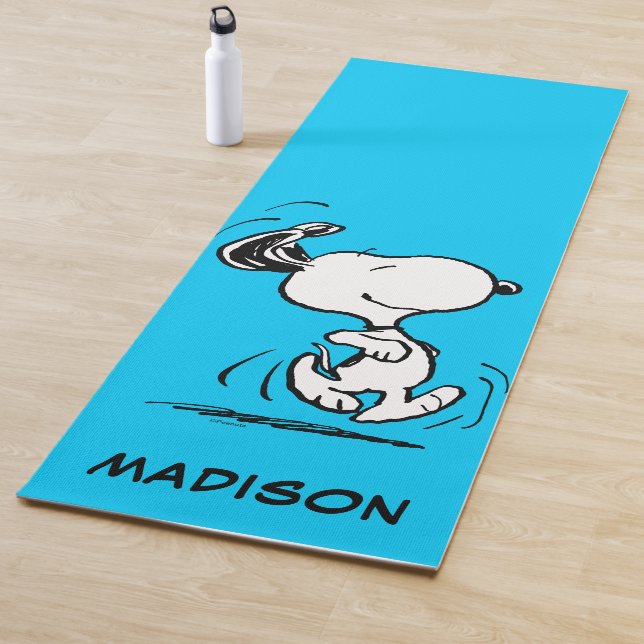 Peanuts | Snoopy Happy Dance Yoga Mat (In Situ)