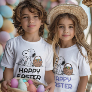 Peanuts   Snoopy Happy Easter T-Shirt