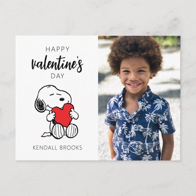 Peanuts | Snoopy Heart Hug Postcard (Front)