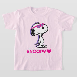 Peanuts Snoopy Heart Sunglasses T-Shirt