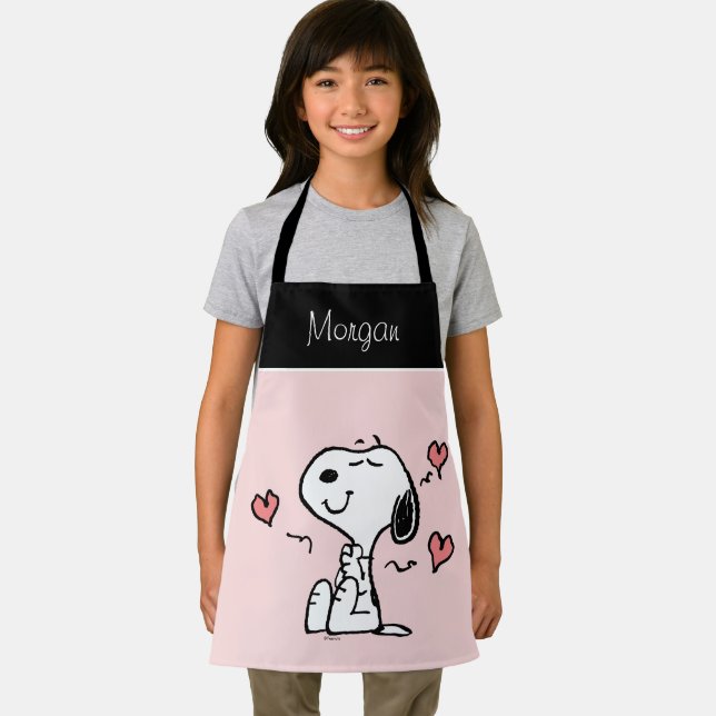 Peanuts | Snoopy Hearts Apron (Insitu)