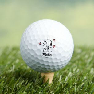 Peanuts   Snoopy Hearts Golf Balls