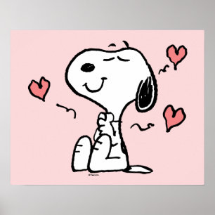 Peanuts   Snoopy Hearts Poster