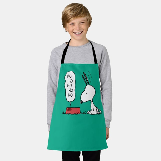 Peanuts | Snoopy Ho Ho Ho Food Dish Apron (Worn)