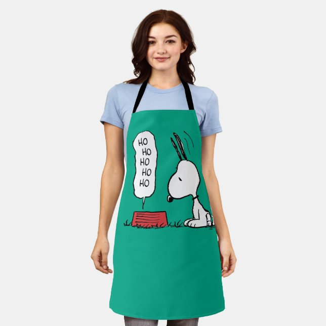 Peanuts | Snoopy Ho Ho Ho Food Dish Apron (Worn)