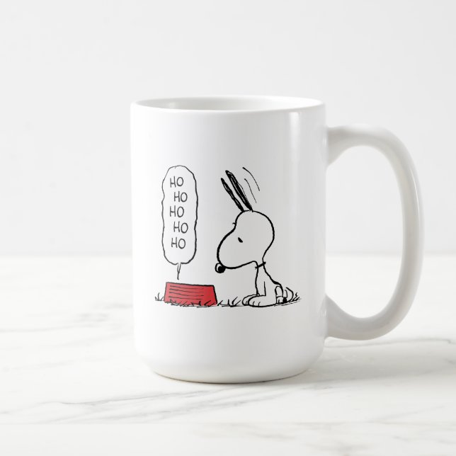 Peanuts | Snoopy Ho Ho Ho Food Dish Coffee Mug (Right)
