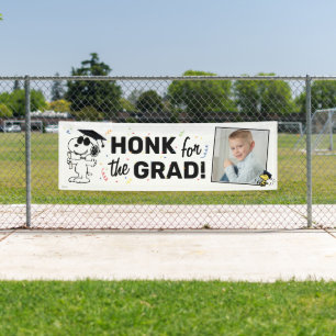 Peanuts - Snoopy   Honk for the Grad - Photo Banner