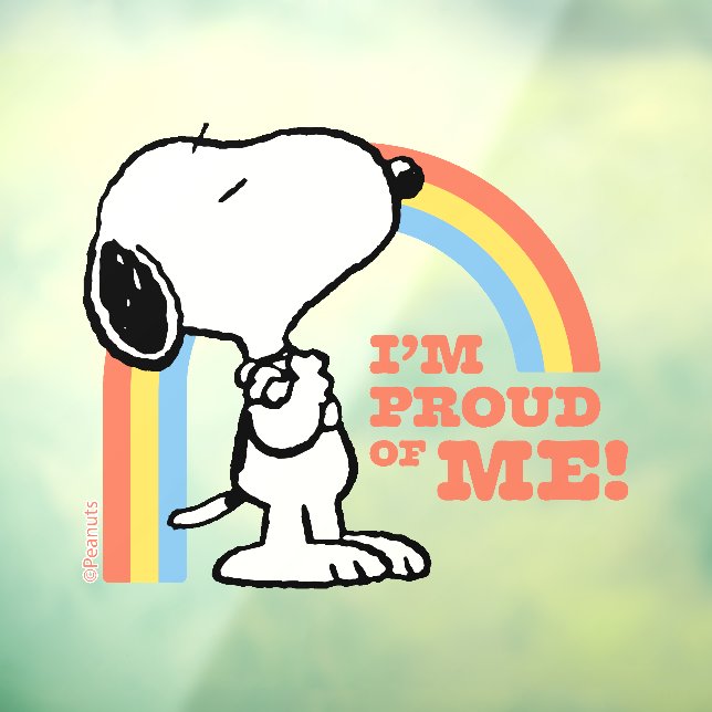 Peanuts | Snoopy I'm Proud of Me (Sheet 3)
