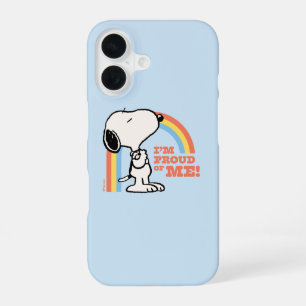Peanuts Snoopy I'm Proud of Me iPhone 16 Case