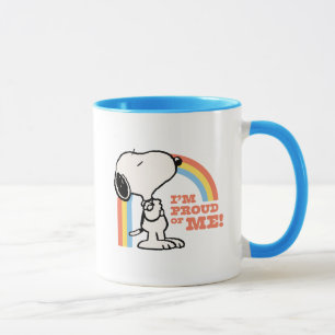 Peanuts   Snoopy I'm Proud of Me Mug