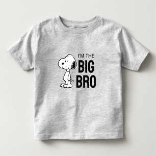 Peanuts Snoopy I'm the Big Brother Toddler T-Shirt