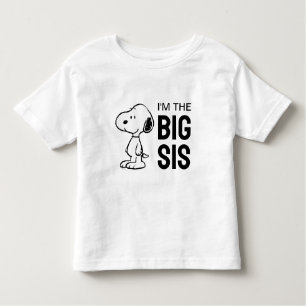Peanuts Snoopy   I'm the Big Sister Toddler T-Shirt