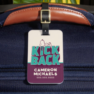 Peanuts   Snoopy Kickback Luggage Tag