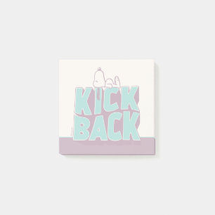 Peanuts   Snoopy Kickback Post-it Notes