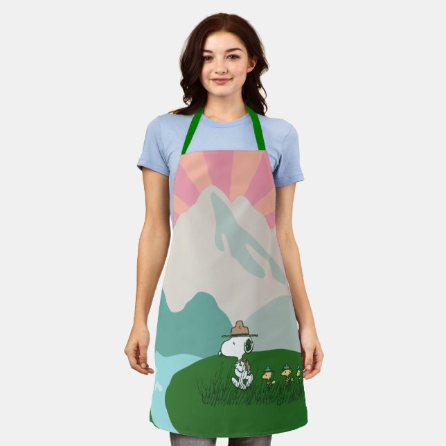 Peanuts | Snoopy Leader of the Pack Apron (Worn)