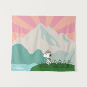 Peanuts   Snoopy Leader of the Pack Tapestry