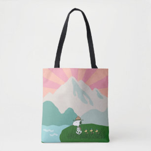 Peanuts Snoopy Leader of the Pack Tote Bag