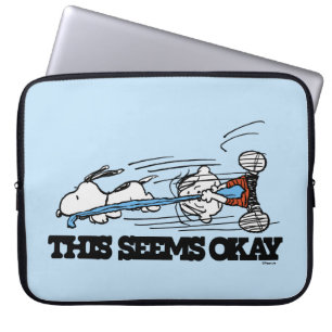 Peanuts   Snoopy & Linus Laptop Sleeve