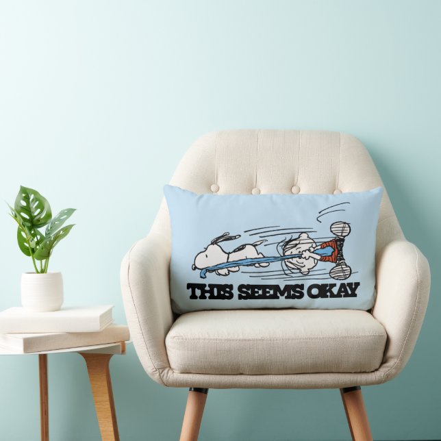 Peanuts | Snoopy & Linus Lumbar Cushion (Chair)