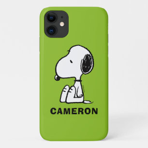 Peanuts   Snoopy Looking Down iPhone 11 Case