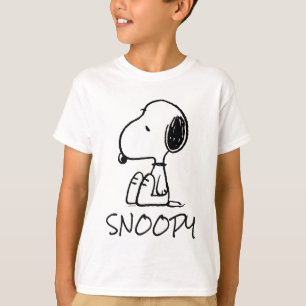 Peanuts Snoopy Looking Down T-Shirt