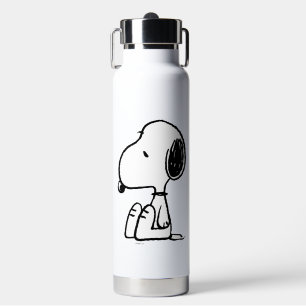 Peanuts   Snoopy Looking Down Water Bottle