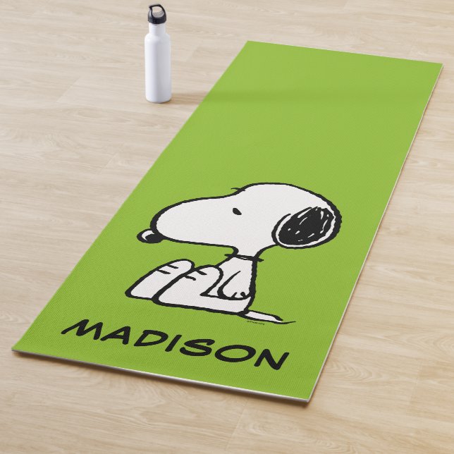 Peanuts | Snoopy Looking Down Yoga Mat (In Situ)