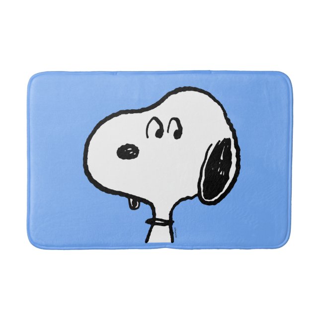 Peanuts | Snoopy Looks Bath Mat (Front)