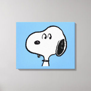 Peanuts Snoopy Looks Canvas Print