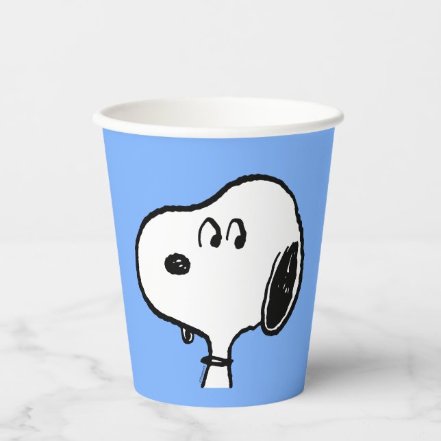 Peanuts | Snoopy Looks Paper Cups (Front)
