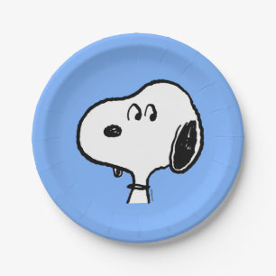 Peanuts   Snoopy Looks Paper Plate
