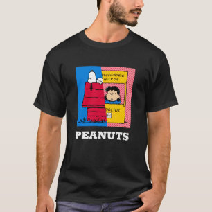 Peanuts   Snoopy & Lucy Half & Half T-Shirt