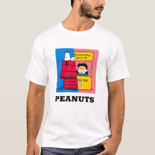 Peanuts   Snoopy & Lucy Half & Half T-Shirt