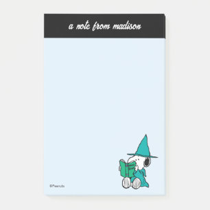 Peanuts Snoopy Magic Potions Halloween Post-it Notes