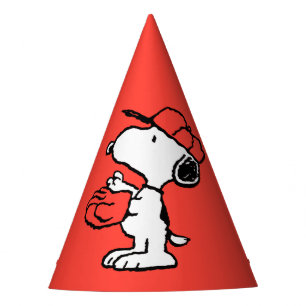 Peanuts Snoopy Making the Catch Party Hat