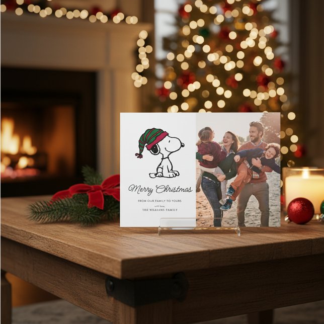 Peanuts | Snoopy Merry Christmas Holiday Card (Creator Uploaded)