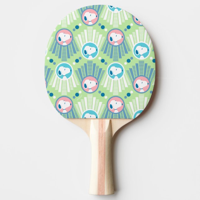 Peanuts | Snoopy Mint Green Deco Dreams Pattern Ping Pong Paddle (Front)