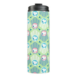 Peanuts   Snoopy Mint Green Deco Dreams Pattern Thermal Tumbler