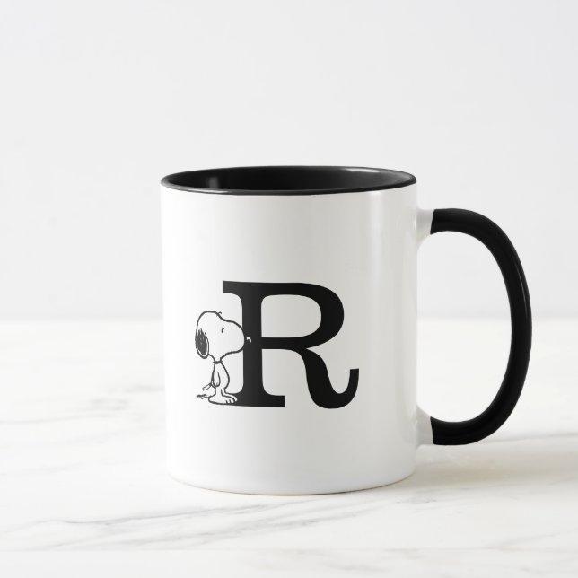 Peanuts | Snoopy Monogram R Mug (Right)