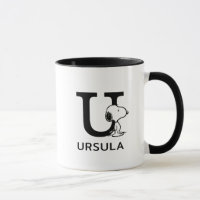 Peanuts | Snoopy Name & Monogram U