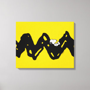 Peanuts Snoopy Nap Canvas Print