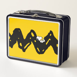 Peanuts   Snoopy Nap Metal Lunch Box