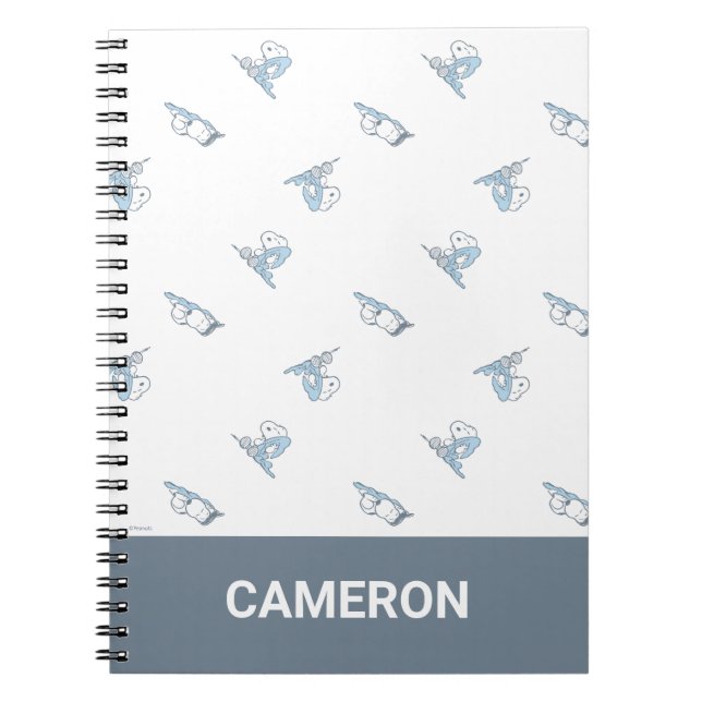 Peanuts | Snoopy Nap Time Pattern Notebook (Front)