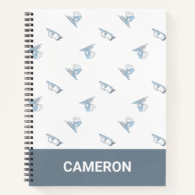 Peanuts | Snoopy Nap Time Pattern Notebook (Front)