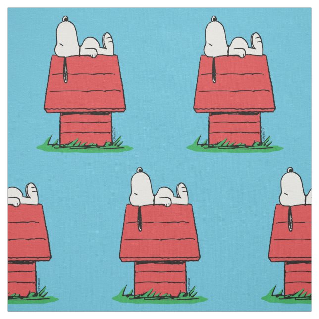 Peanuts | Snoopy Napping Fabric (Swatch)