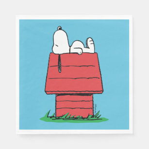 Peanuts   Snoopy Napping Napkin