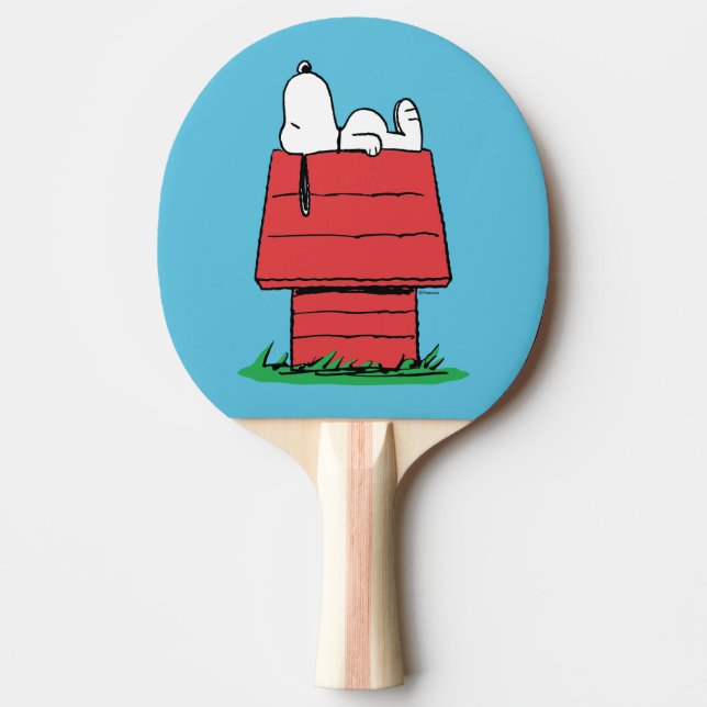 Peanuts | Snoopy Napping Ping Pong Paddle (Front)