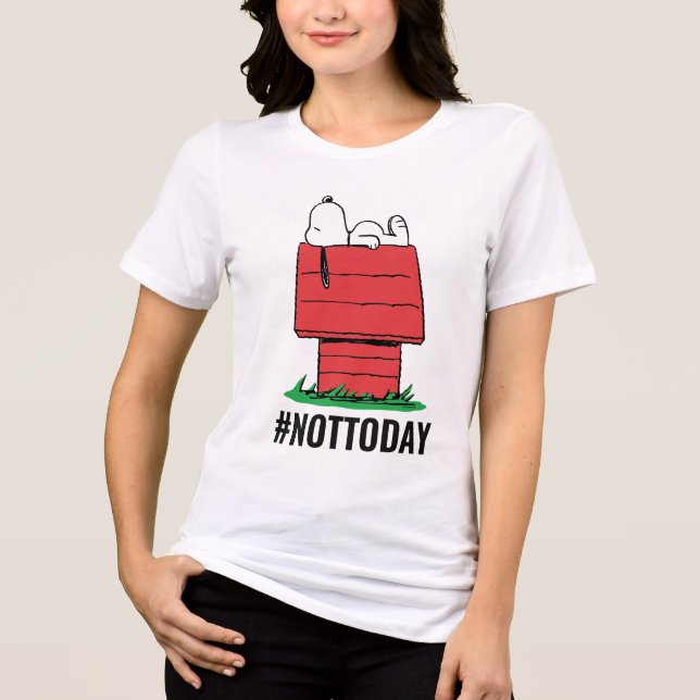 Peanuts | Snoopy Napping Tri-Blend Shirt (Front)