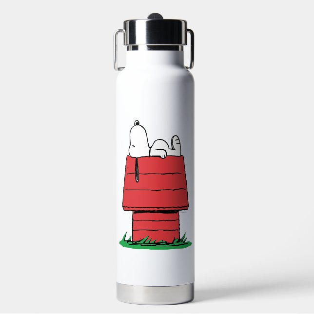 Peanuts | Snoopy Napping Water Bottle (Front)
